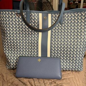 Tory Burch handbag and wallet